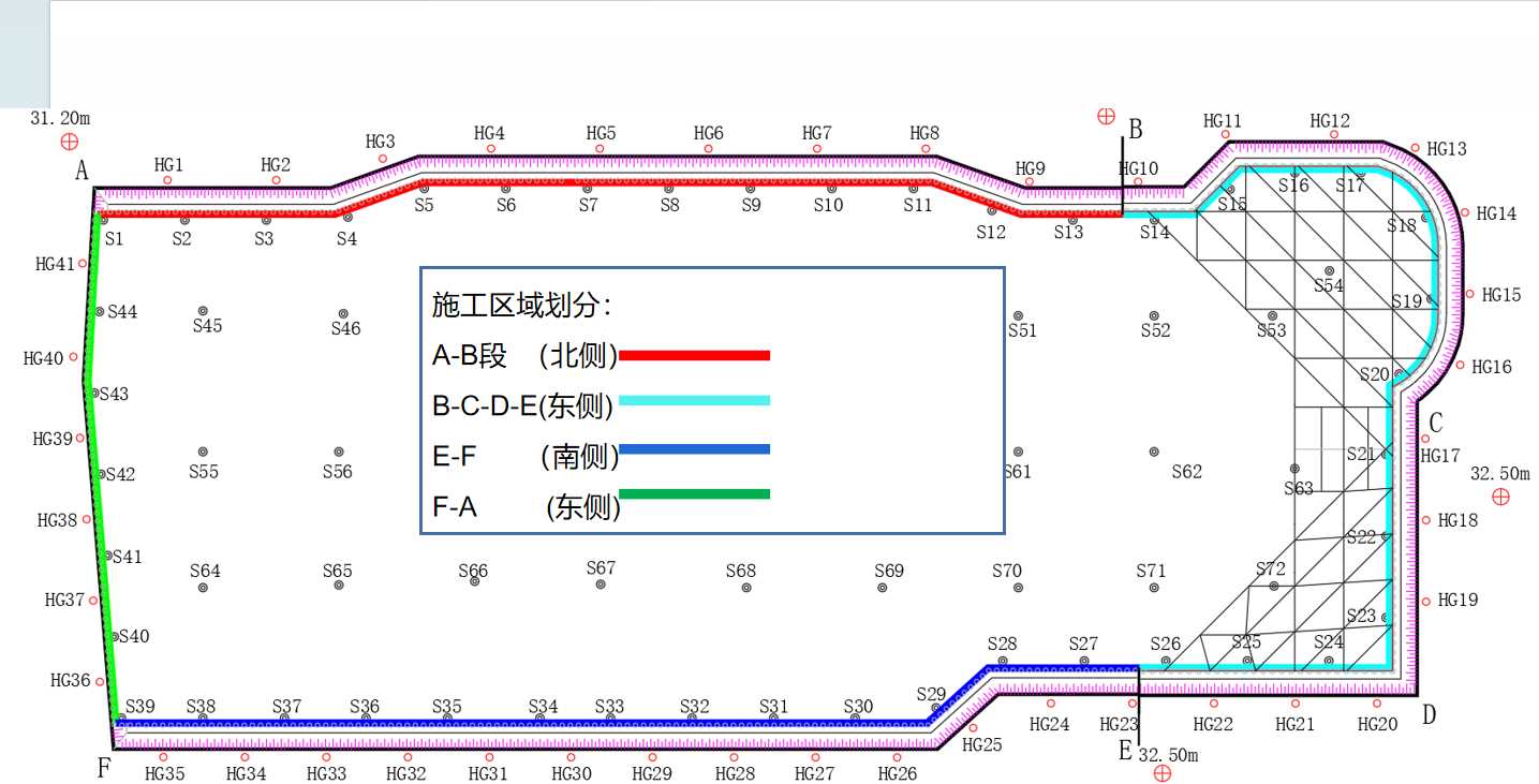 济宁微山县基坑支护设计